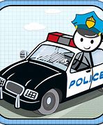 Image result for Police Car Doodle