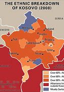 Image result for Map of Northern Kosovo