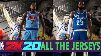 Image result for NBA 2K20 All Team Jerseys
