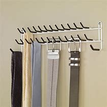 Image result for Belt Hanger for Closet Rod