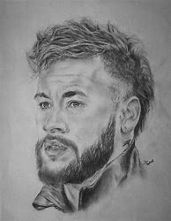 Image result for Easy Pencil Drawing Neymar Jr