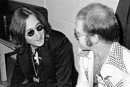 Image result for John Lennon and Elton John