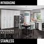 Image result for Black Stainless Steel Appliances Frigidaire