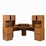 Image result for Corner Desk with Hutch and Drawers