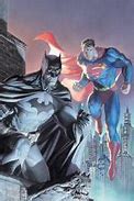 Image result for Alex Ross Batman Superman Art