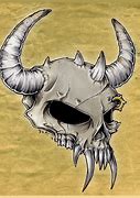 Image result for Cool Demon Skull Drawings