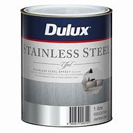 Image result for Spray or Brush Stainless Steel Paint