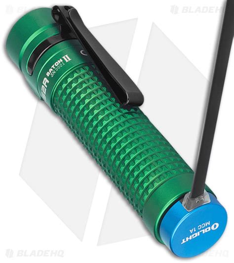 Olight S2R Baton II Rechargeable Flashlight Green (1150 Lumens)   Blade HQ