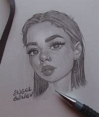 Image result for Girl Drawing