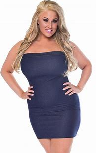 Image result for Plus Size Tube Dress