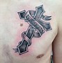 Image result for Crucifix Tattoos for Men
