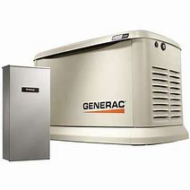 Image result for Generac Liquid Propane/Natural Gas Automatic Standby Generator, 120V AC/208V AC Model: 7077