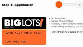 Image result for Big Lots Credit Card Logo
