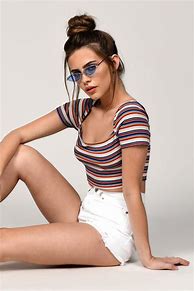 Image result for Crop Top Clothing