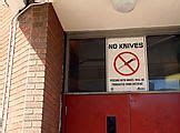 Image result for No Knives Allowed