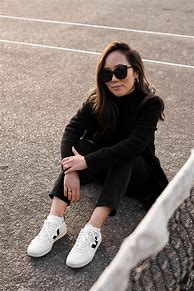 Image result for Veja High Top Sneakers Outfit