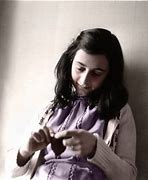 Image result for Anne Frank Colorized