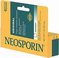 Image result for Neosporin Original First Aid Antibiotic Bacitracin Ointment - 0.5 Oz