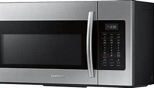 Image result for Samsung - 1.7 Cu. Ft. Over-The-Range Microwave - Stainless Steel