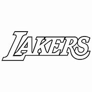 Image result for Los Angeles Lakers Logo Black and White