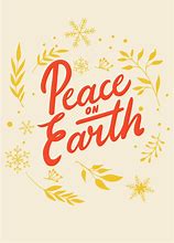 Image result for Peace On Earth
