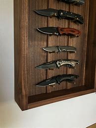Image result for Knife Display Cases for Wall