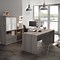 Image result for White L-shaped Desk No Shelves