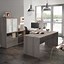 Image result for L-Shape White Desk