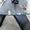 Image result for Glass Dining Table Bases Only