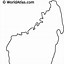 Image result for Simple Map of Madagascar