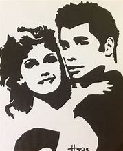 Image result for Olivia Newton-John Silhouette Grease