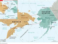 Image result for Alaska Russian Border