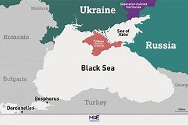 Image result for Map of Ukraine and Black Sea