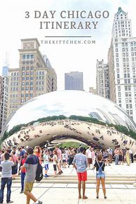 Image result for chicago itineraries its all be