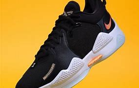 Image result for Paul George Shoes Black and Yellow