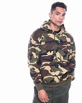 Image result for Man in Camo Pullover Hoodie
