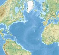 Image result for Atlantic Ocean Satellite Map