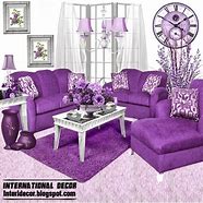 Image result for Living Room with Red Sofa