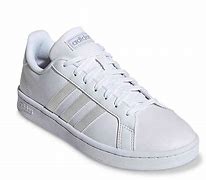 Image result for Adidas All White Sneaker Women