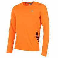 Image result for Long Sleeve Orange Adidas Shirt