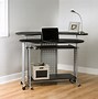 Image result for Compact Wood Computer Desk