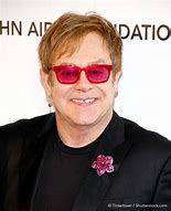 Image result for Elton John Face Profile