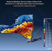 Image result for New York Snow Forecast Map