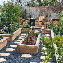 Image result for Ideas for Raised Beds in Garden