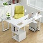 Image result for Blending Different Style Desk in One Space