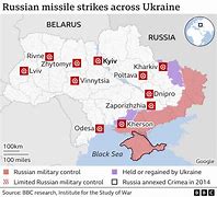 Image result for Russian Forces in Ukraine Map