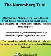 Image result for Nuremberg Trials Meaning