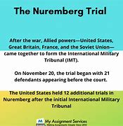 Image result for Nuremberg Trials Soldiers