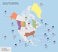 Image result for Separatist Movements in North America
