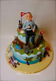 Image result for 70th Birthday Cake Ideas Man